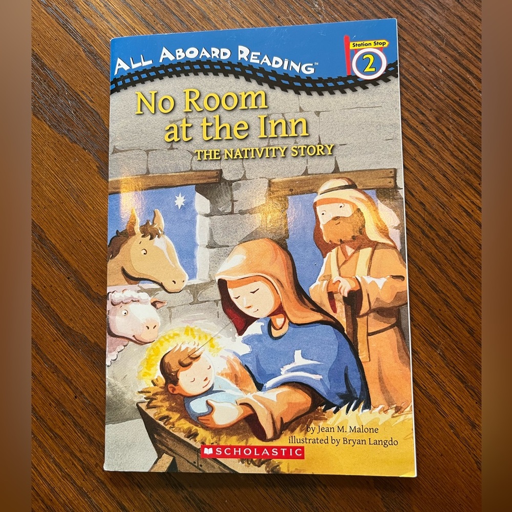 Kids Christmas Book | No Room at the Inn, The Nativity Story | Level 2 Reader